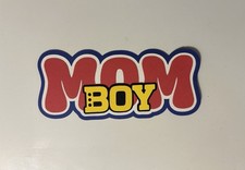 Boy Mom Scrapbook Title Handmade Paper Pieced Die Cut