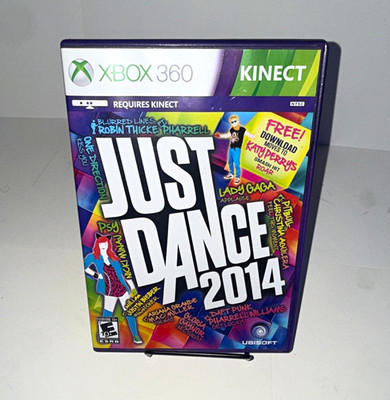 Just Dance 2014 Xbox 360 Kinect Multiplayer E10+ NTSC-U/C Case Disc