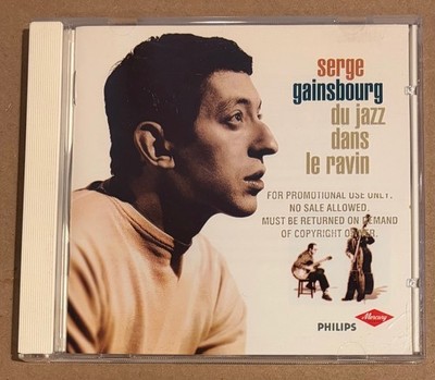 Serge Gainsbourg - Du Jazz Dans Le Ravin RARE out of print promo issue CD '96