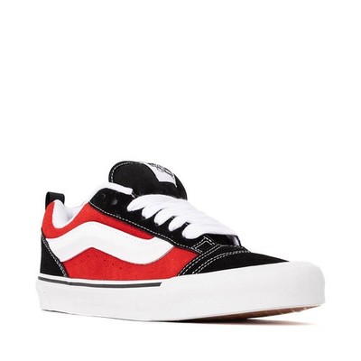 Vans Knu Skool Skate Shoes Red True White Y2K Sneakers New In Box Men's 8