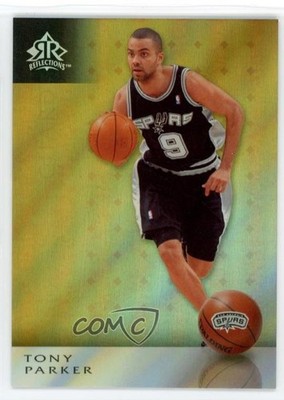 2006-07 Upper Deck Reflections Gold /299 Tony Parker #88 HOF 1w9
