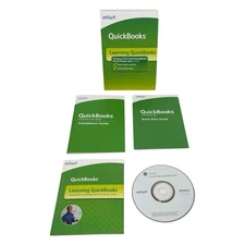 Intuit Learning QuickBooks Pro Premier 2009 Accounting Software CD For Windows