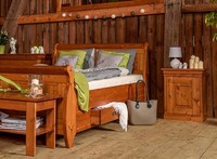 Luxus Bett 2X Nachttisch 3Tlg. Set Betten Doppelbett Schlafzimmer Hotel Ehe Neu