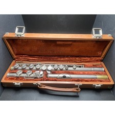 VTG Artley Flute Nogales Arizona 18-0 Silver Metal Musical Instrument