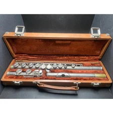 VTG Artley Flute Nogales Arizona 18-0 Silver Metal Musical Instrument