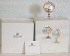 Swarovski 1997 Crystal Memories Secrets Globe Clock Retired MIB #210826 — photo 1