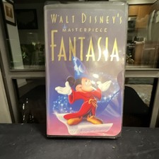 Walt Disney Masterpiece Fantasia VHS Animation Fantasy Mickey Mouse NTSC