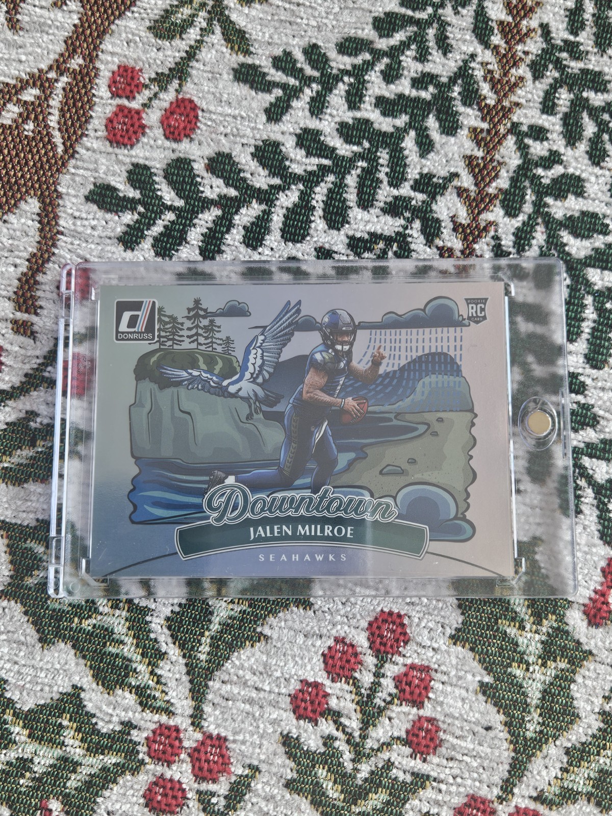 2025 Donruss Jalen Milroe Downtown Rookie SSP - Seahawks