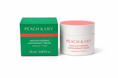 PEACH & LILY  MATCHA PUDDING   ANTIOXIDANT CREAM .84 fl oz /25ml  BNIB Travel