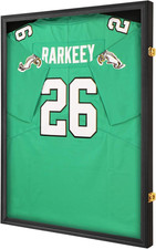Jersey Frame Display Case for Wall ,Large Lockable T-Shirt Shadow Box with Clear