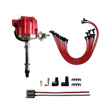 MAS Performance HEI Distributor with Red Cap and Wiring Kit includi... Fast Ship