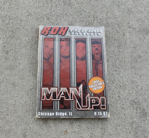 ROH Man Up DVD WWE AEW TNA Jay Briscoe Kevin Owens Sami Zayn Seth Rollins