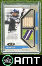 Fred McGriff Patch Bat 2024 Topps Tier One 14/25 Dual #T1R-FM