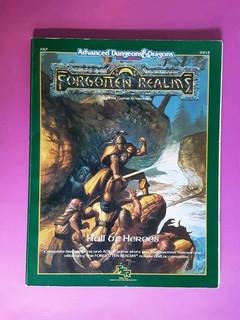 FR7 HALL OF HEROES FORGOTTEN REALMS AD&D 2ND TSR 1989 RPG ROLEPLAYING DND RARE