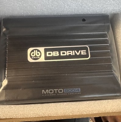DB DRIVE MOTO800/4 WDX MOTO 4-Channel Class D Amplifier open box