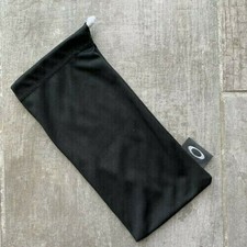 OAKLEY Microfiber Case Soft Pouch Cleaning / Storage Bag Sunglasses Black NEW