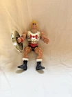 Vtg 1985 FLYING FISTS HE-MAN w/SHIELD Masters Of The Universe Action Figure