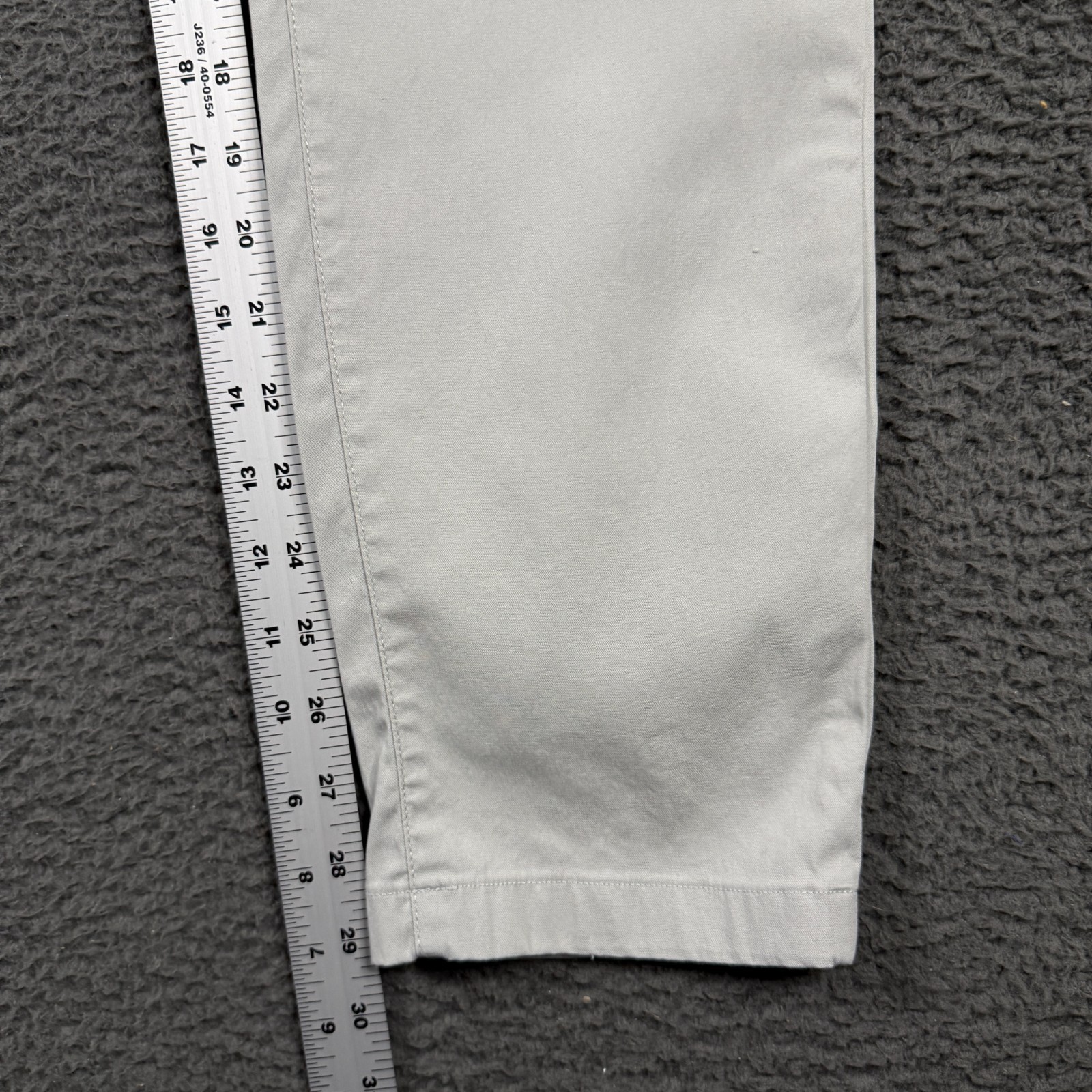 Birddogs Pants Mens 32x32 Gray Slim Fit Stretch Lined Athleisure Lightweight