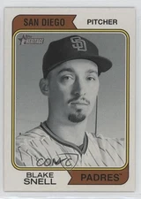 2023 Topps Heritage Black & White Image Variation Blake Snell #342 0o5