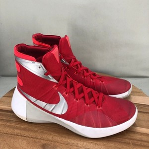 Nike Hyperdunk 2015 Team Maroon Silver White Basketball Shoes 749645-606 Mens 14 Nike Hyperdunk 2015 TB Red 749645-606 main image 3