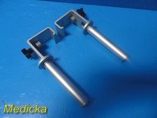 Lot of 2 Philips/HP Swivel Clamp Mounts PHC-SL1B-Z W/ M1125-60050 Pole ~ 38859