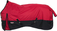 Horse Tough1 Turnout Blanket 600D 250G Red Waterproof Snuggit Size 75  