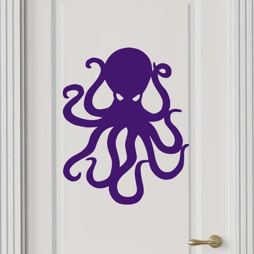 Octopus Vinyl Decal Sticker for Home, wall, décor, bar, café - Picture 20 of 25