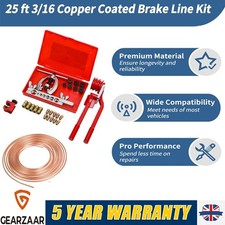 Manual pipe bender 25FT Tubing Bender 3/16 25FT 20 Nuts Fittings Copper