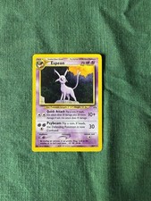 Pokémon TCG Neo Discovery Espeon Card 20/75 Unlimited Non Holo MP