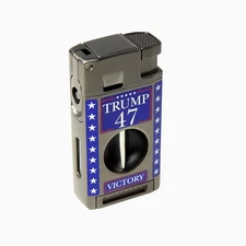 Trump 45/47 Victory Lighter – Patriotic Torch Flame Cigar Lighter, Collect