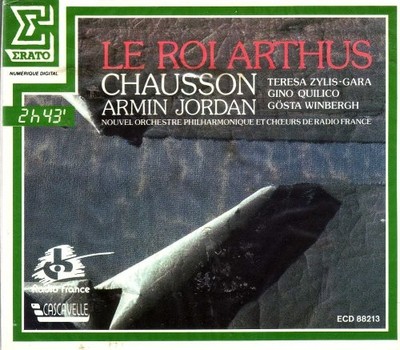 ERNEST CHAUSSON - Chausson: Le Roi Arthus/armin Jordan (king Arthur) - 3 CD VG