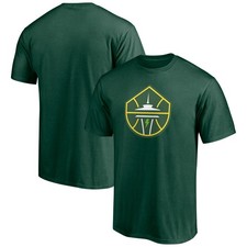 Men's Green Seattle Storm Primary Logo T-Shirt