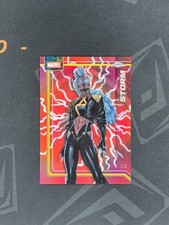 2026 Topps Chrome Marvel Comics #169 Storm Red Lightning Refractor 3/5