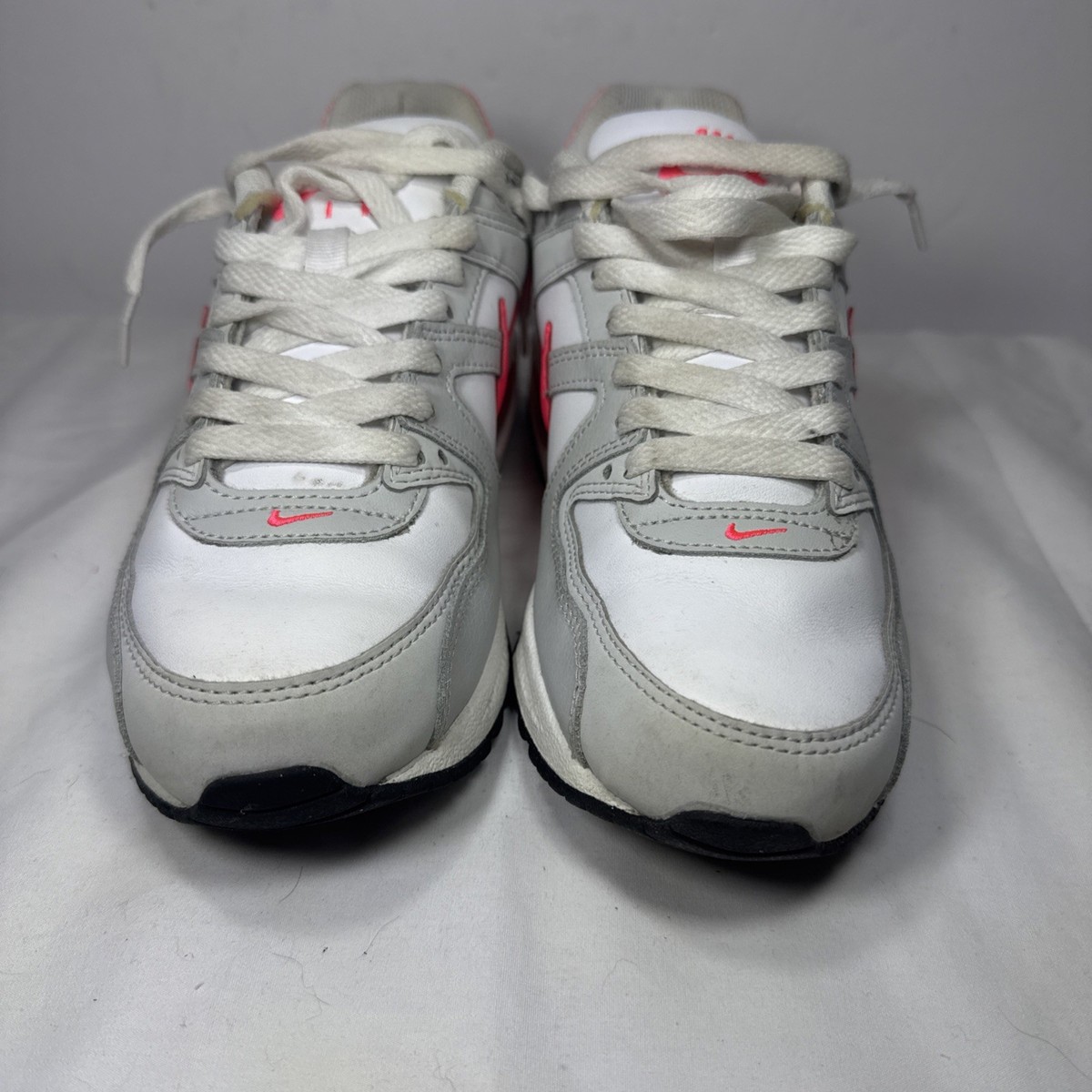 Nike Air Max Command White Gray Red Lace Up 397690169 Arch 