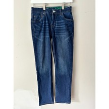 Levis 511 Slim Fit Boys Jeans Size 14 Regular W27 L29 Dark Wash Denim NWOT