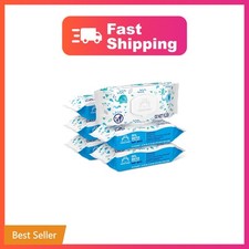 Amazon Brand - Mama Bear 99 Water Baby Wipes, Hypoallergenic, Fragrance Free...