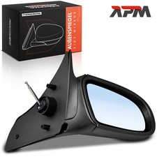 Exterior mirror right convex black manual for Opel Corsa B S93 year 1993-2000