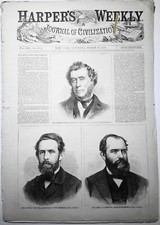 Harper's Weekly 27. M&auml;rz 1869 &ndash; Rekonstruierte Ausgabe; Arlington Cemetery