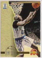 1996 TONY DELK SCOREBOARD AUTOGRAPHED #22 ROOKIE KENTUCKY WILDCATS CHAMP CAPTAIN