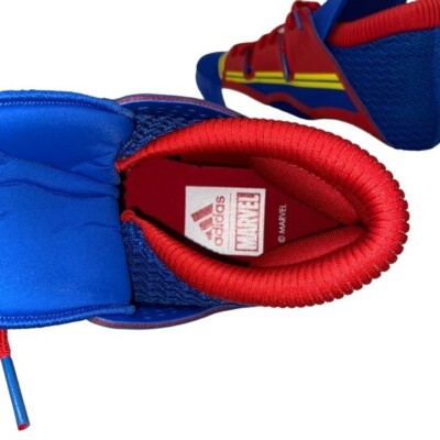 Adidas Pro Vision | Captain Marvel | High Top Baseball Shoes | By Candace Parker Adidas Pro Vision | Captain Marvel | High Top Baseball Shoes  main image 4