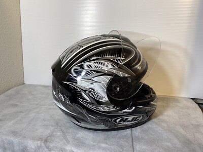 hjc cl-16 cr silver helmet HJC CL-16 Fullface Helmet | Size S-M | Hellion Silver | Motorcycle  Snowmobile