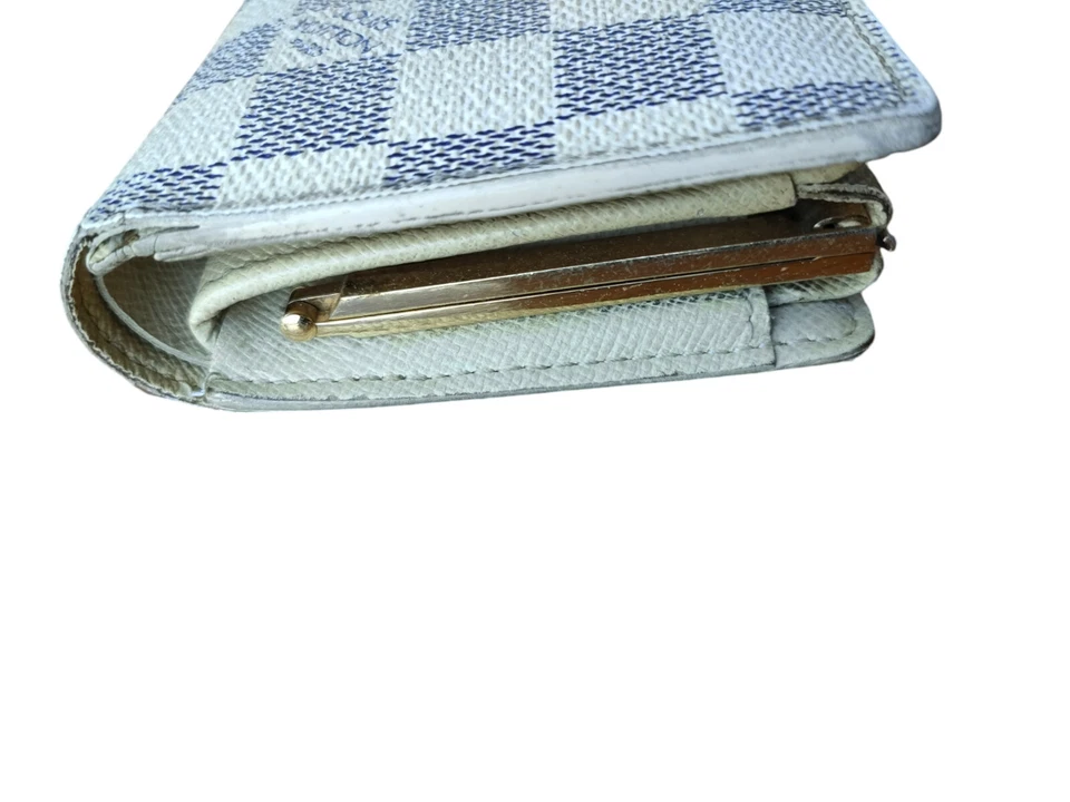 Louis Vuitton Wallets Portefeuille Viennois N61676 Damier Azur PVC - Image 4 of 4