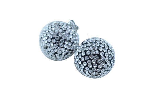 Women Earrings Set Fashion Silver Disco Ball 80's Party Style Fashion Jewelry - Picture 8 of 12
