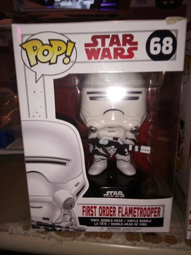 Funko Pop Vinyl Star Wars First Order Flametrooper #68 Bobblehead Ne