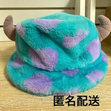 Tokyo Disney Resort Monsters Inc Sulley Fluffy Bucket Hat JAPAN #1