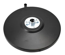 Pump Base Replacement Aluminum Steel 16" Dia Black For Prolube 55256473