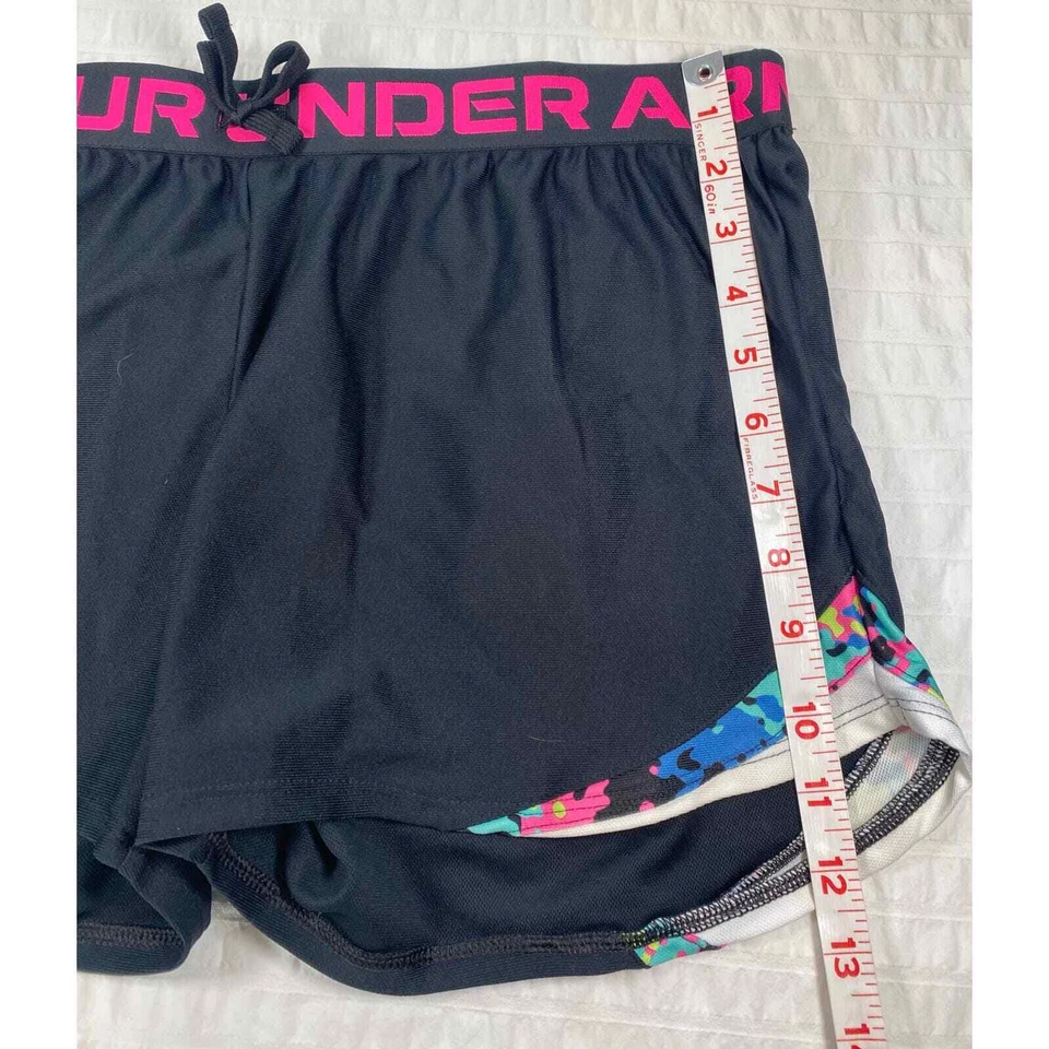Under Armour Girls Athletic Shorts XL - Image 2 of 4