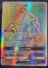 Pokemon Karte - Tapu Lele GX 155/145 Rainbow, Hyper