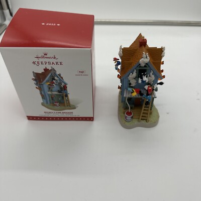 HALLMARK Keepsake Disney Mickey s Fire Brigade Magic Sound & Motion Ornament  15