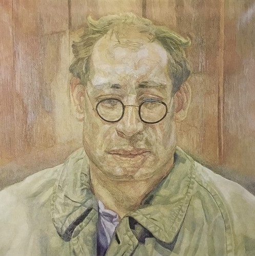 Lucian Freud Portrait of a Man Custom Framed Print - Picture 2 of 2